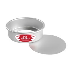 Fat Daddio's PCC-62 30.72 Oz. Aluminum Round 16 Gauge Removable Bottom Cake Pan