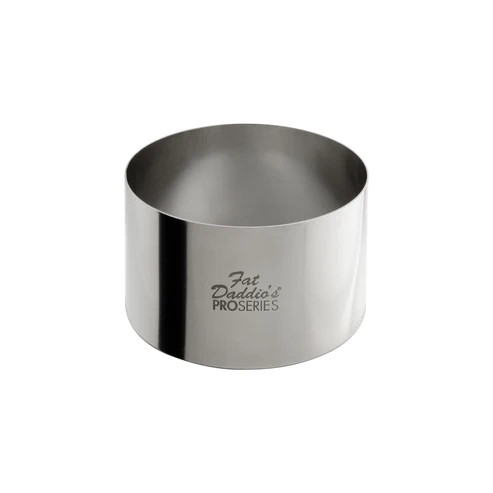 Fat Daddio's SSRD-3175 6.4 Oz. Stainless Steel 18 Gauge Round Pastry Ring