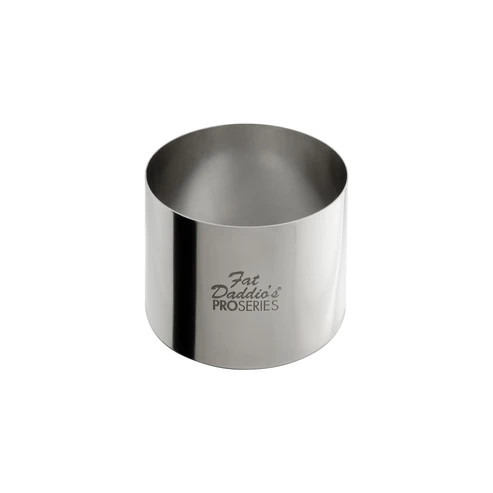 Fat Daddio's SSRD-25175 5.12 Oz. Stainless Steel 18 Gauge Round Pastry Ring