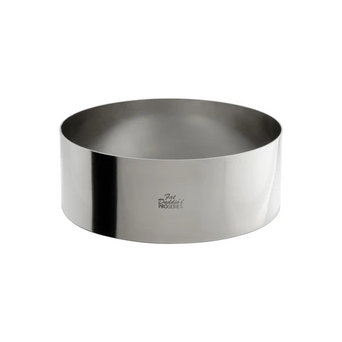 Fat Daddio's SSRD-8030 83.2 Oz. Stainless Steel 18 Gauge Round Pastry Ring