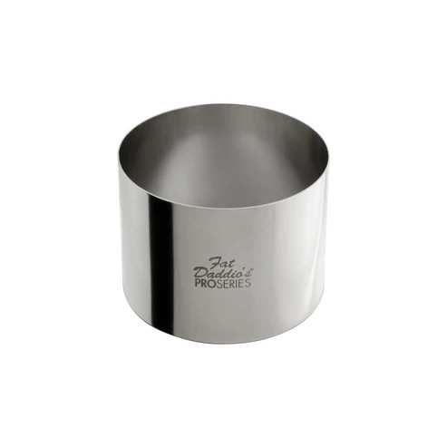 Fat Daddio's SSRD-32375 8.96 Oz. Stainless Steel 18 Gauge Round Pastry Ring