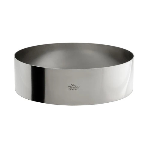 Fat Daddio's SSRD-1030 130.6 Oz. Stainless Steel 18 Gauge Round Pastry Ring