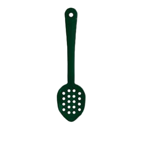 Thunder Group PLSS213GR 13" L Green Polycarbonate Perforated Serving Spoon