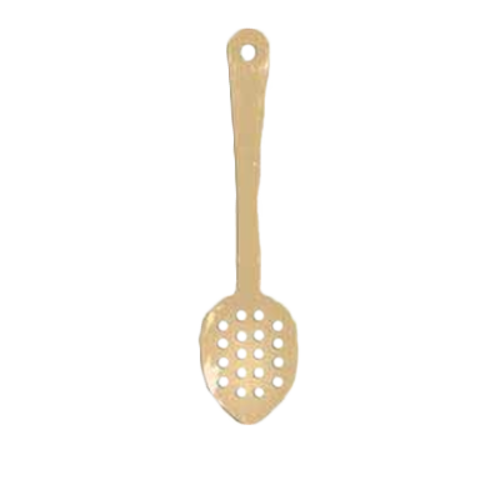 Thunder Group PLSS213BG 13" L Beige Polycarbonate Perforated Serving Spoon