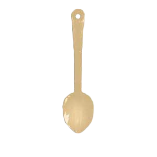 Thunder Group PLSS211BG 13" L Beige Polycarbonate Solid Serving Spoon