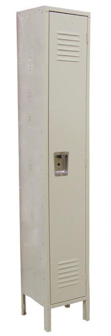 Omcan USA 13124 12"W x 18"D x 78"H Painted Steel One Tier Locker