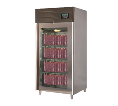 Omcan USA 40298 49.44 Cu.Ft. Stainless Steel Stagionello Evo 150 Meat Curing Cabinet - 220 Volts 1-Ph