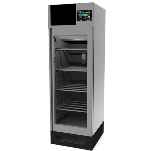 Omcan USA 41474 49.44 Cu.Ft. Stainless Steel Stagionello Evo 100 Meat Curing Cabinet - 220 Volts 1-Ph