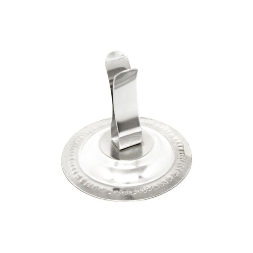 Thunder Group SLTWMH006 6" H Stainless Steel Clip Style Menu or Card Clip