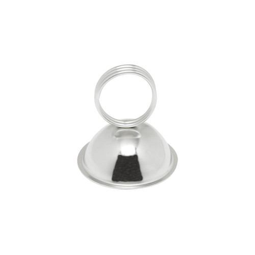 Thunder Group SLRMH003 Stainless Steel 3 Ring Wire Loop Menu Clip