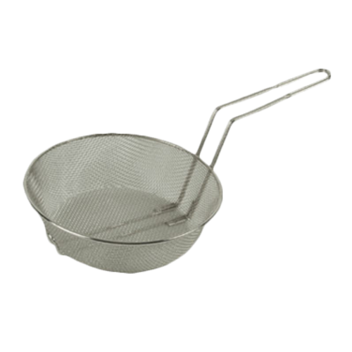 Thunder Group SLCB010C 10" L Nickel Plated Steel Round Culinary Basket