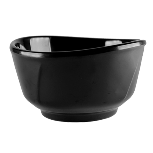 Thunder Group 39045BK 11 Oz. Black Melamine Bowl