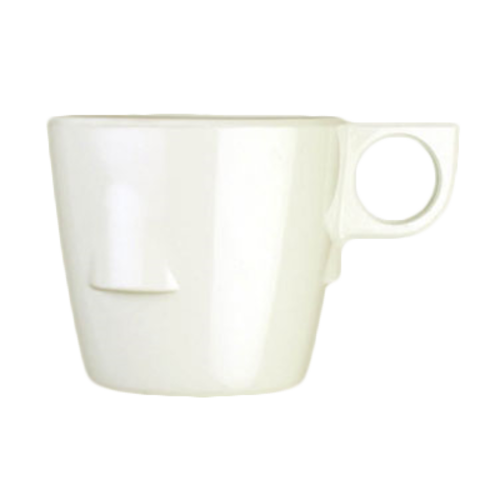 Thunder Group ML9011I 7 Oz. Ivory Melamine Cup