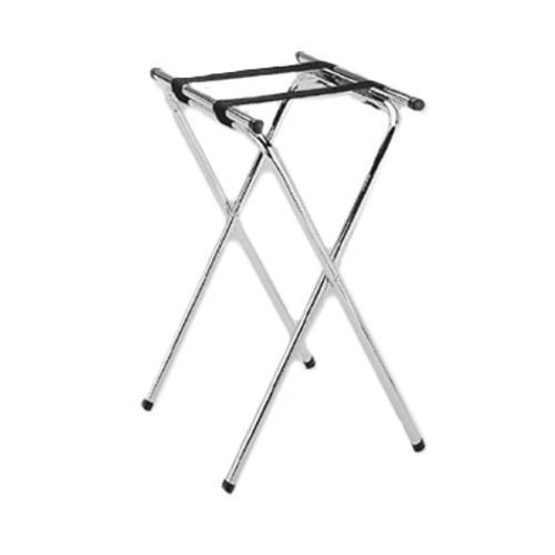 Thunder Group SLTS002 Chrome Plated Metal Tubing Tray Stand