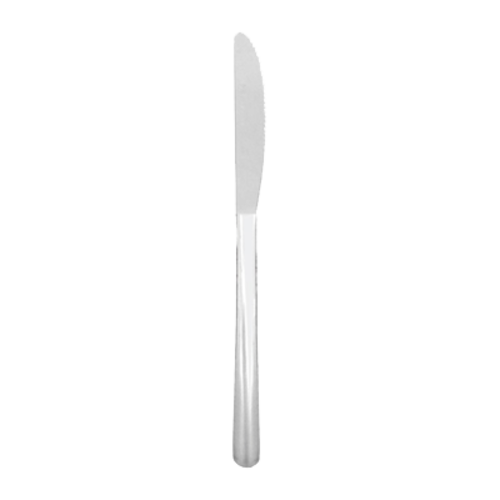 Thunder Group SLWD009 7.95" L Stainless Steel Solid Handle Dinner Knife