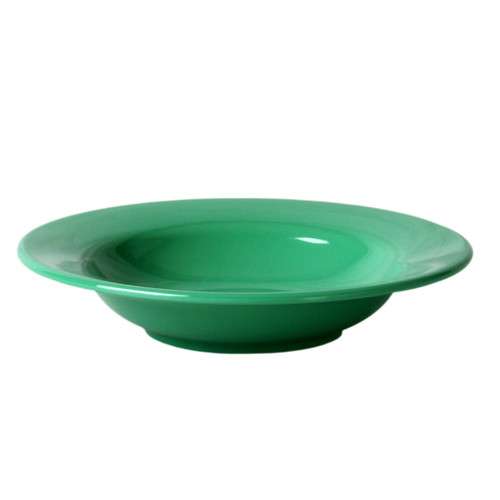 Thunder Group CR5077GR 8 Oz. Green Melamine Wide Rim Salad Bowl