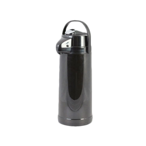 Thunder Group APLG025 84 Oz. Plastic Black Lever Top Airpot