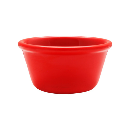 Thunder Group ML538PR1 4 Oz. Pure Red Melamine Round Smooth Ramekin
