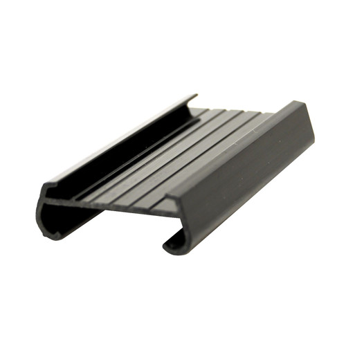 Thunder Group PLSL003BK 3" L Black Plastic Shelf Label