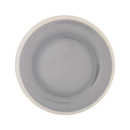Thunder Group DM009H 9.25" Dia. Round Graham Melamine Wide Rim Plate