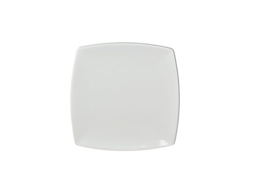 Thunder Group 29010WT White Melamine Square Plate
