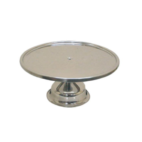 Thunder Group SLCS001 13.25" Dia. Stainless Steel Cake Stand