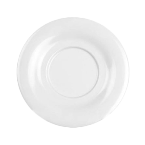 Thunder Group CR9108W 5.5" Dia. White Melamine Saucer