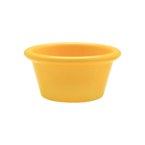 Thunder Group ML536YW1 2.5 Oz. Yellow Melamine Round Smooth Ramekin