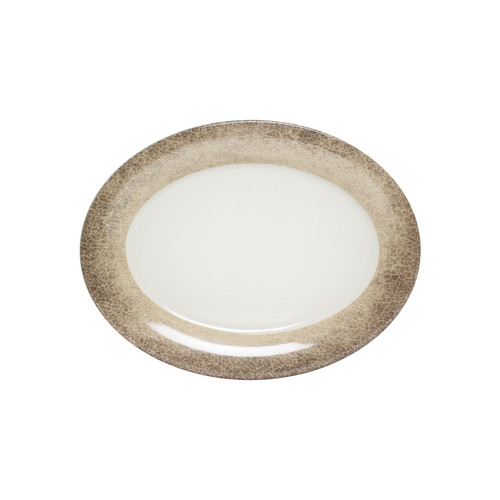 Thunder Group DM212J Designs or Patterns Melamine Oval Platter