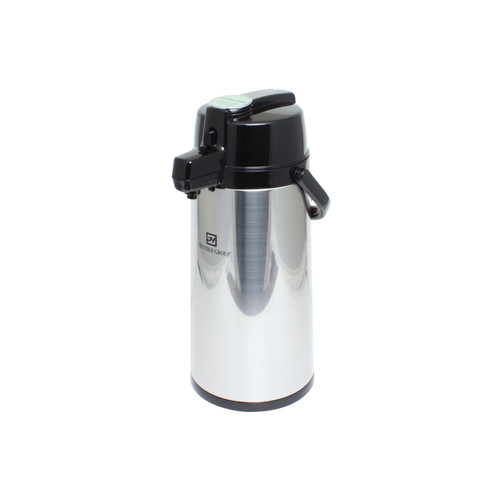 Thunder Group ASLG325 84 Oz. Stainless Steel Glass Lined Airpot