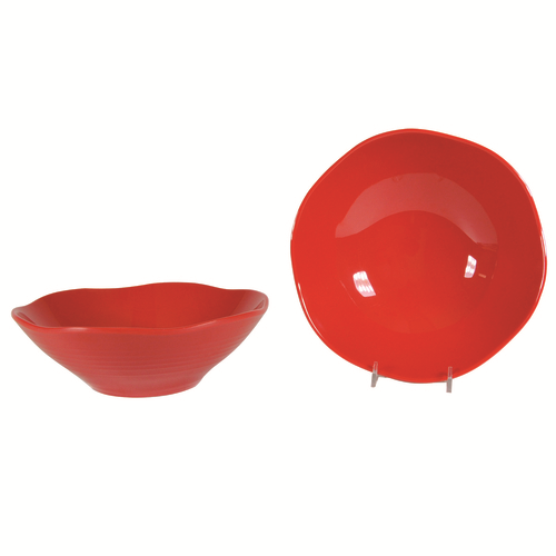 Thunder Group 39093PR 45 Oz. Pure Red Melamine Soup Bowl