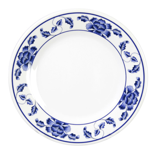Thunder Group 1009TB 9.13" Dia. Melamine Lotus Round Plate