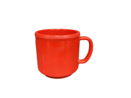 Thunder Group CR9035PR 10 Oz. Pure Red Melamine Mug