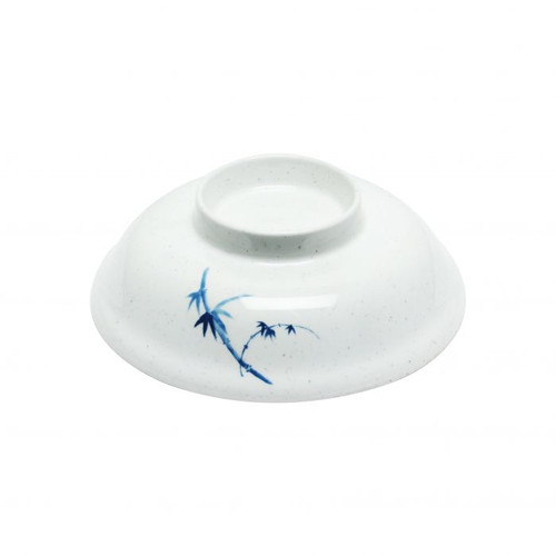 Thunder Group 3201CBB 5.25" W Melamine Blue Bamboo Round Noodle Bowl Lid