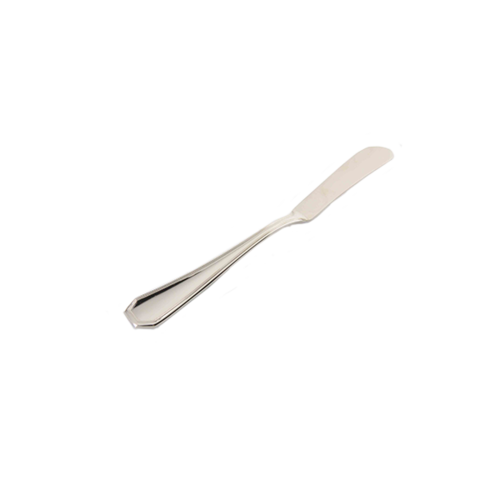 Thunder Group SLWH211 6.08" Long 18/10 Stainless Steel Wilshire Butter Knife