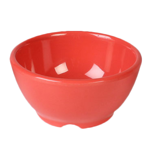 Thunder Group CR5804RD 10 Oz. Orange Melamine Soup Bowl