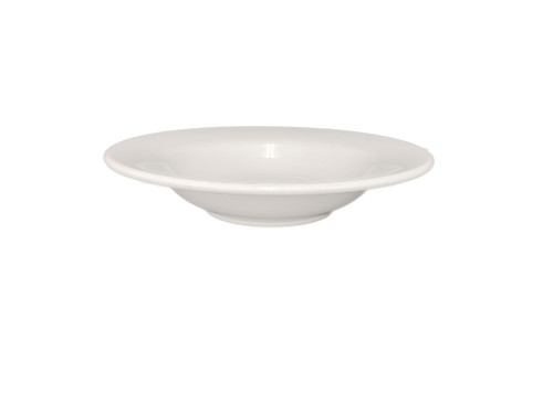 Thunder Group CR5077V 8 Oz. Ivory Melamine Wide Rim Salad Bowl