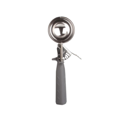Thunder Group SLDS208P 4 Oz. #8 Gray Stainless Steel Plastic Handle Disher