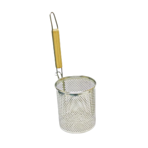 Thunder Group SLNS536 L Stainless Steel Round Mesh Bowl Skimmer