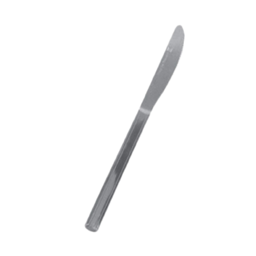 Thunder Group SLDO009 7.95" L Stainless Steel Solid Handle Dinner Knife