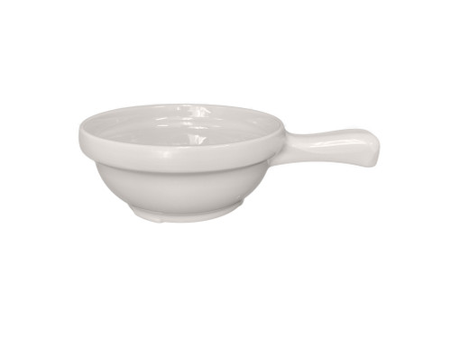 Thunder Group CR305V 10 Oz. Ivory Melamine Soup Bowl with Handle