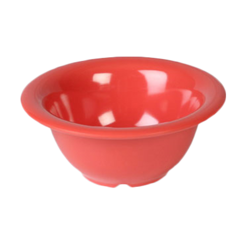 Thunder Group CR5510RD 10 Oz. Orange Melamine Soup Bowl