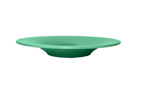 Thunder Group CR5810GR 12 Oz. Green Round Melamine Pasta Bowl