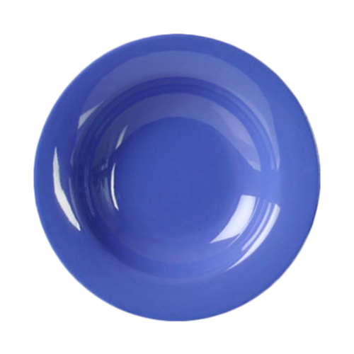 Thunder Group CR5077BU 8 Oz. Purple Melamine Wide Rim Salad Bowl