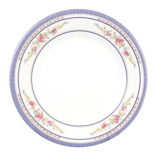 Thunder Group 1012AR 11.75" Dia. Melamine Rose Round Plate