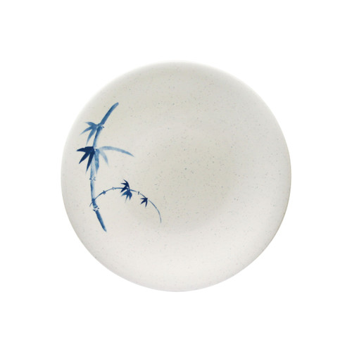 Thunder Group 1305BB 5.25" Dia. Blue Bamboo Melamine Round Dinner Plate