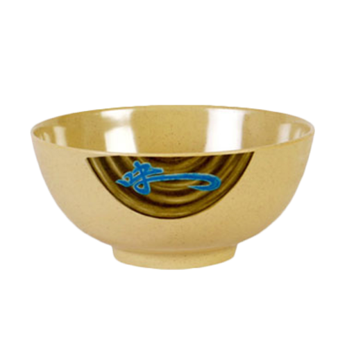 Thunder Group 5207J 39 Oz. Melamine Wei Round Rice Bowl