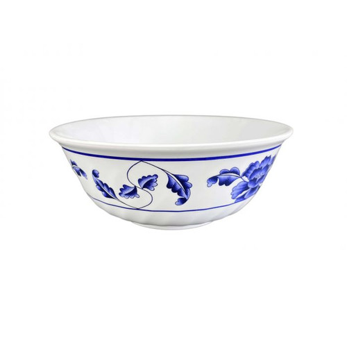 Thunder Group 5308TB 48 Oz. Melamine Lotus Swirl Bowl