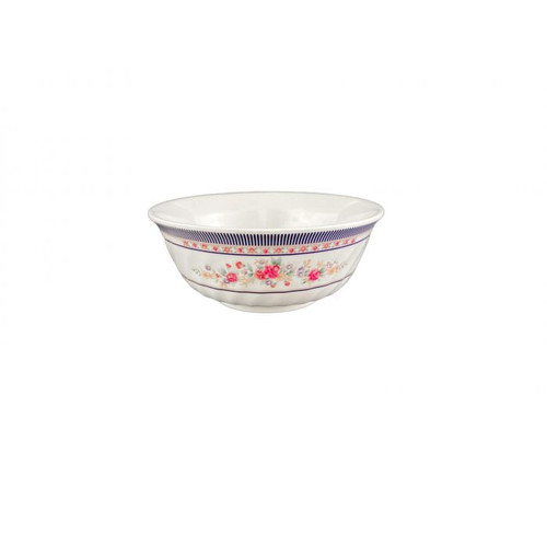 Thunder Group 5306AR 21 Oz. Melamine Rose Swirl Bowl