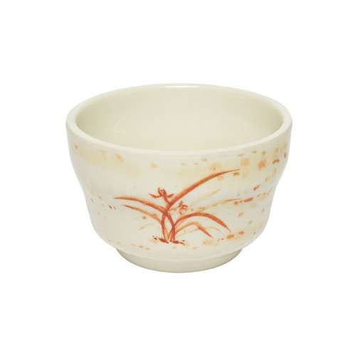 Thunder Group 9752 4 Oz. Gold Orchid Melamine Tea Cup